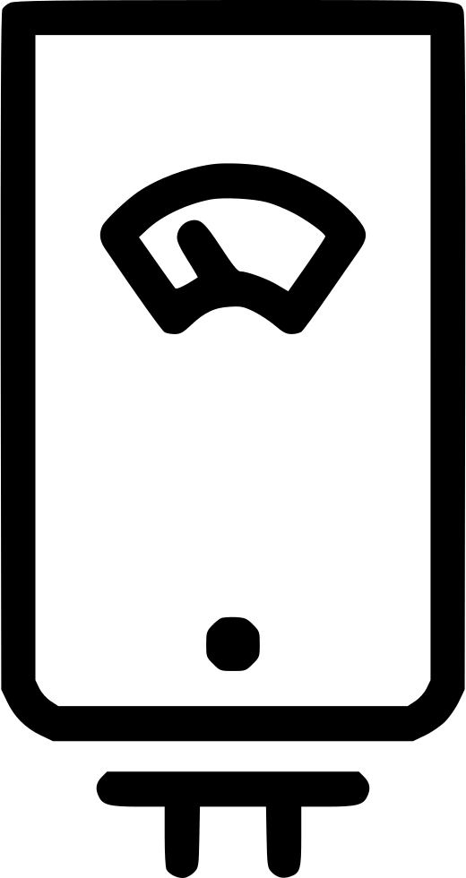 water heater installation icon